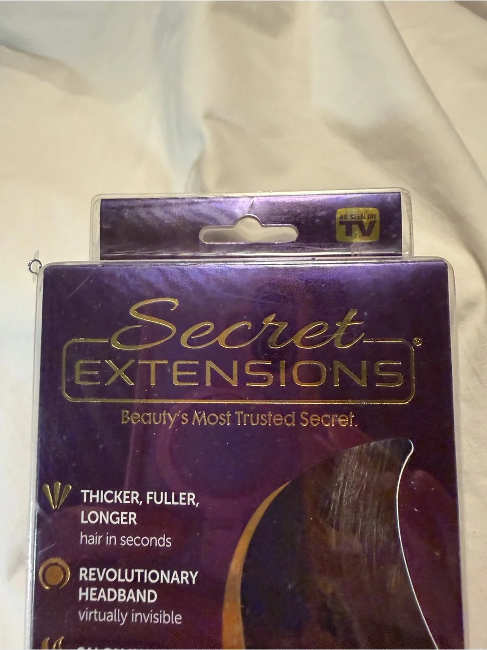 Women's Clip-In Hair Extensions - Medium Brown